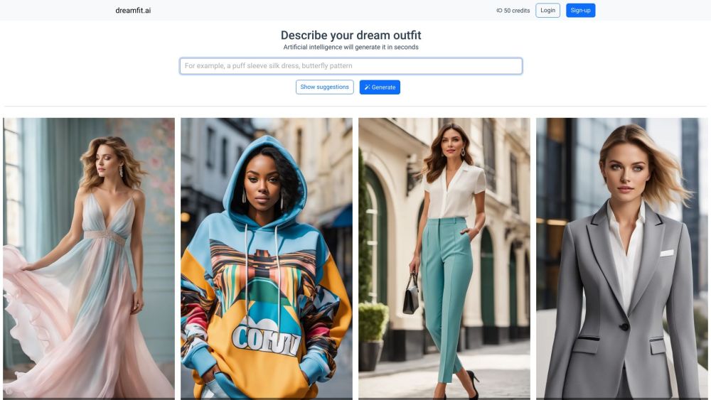 AI generated clothes