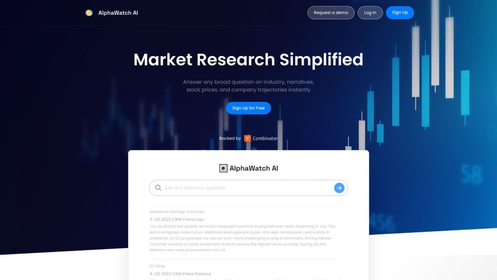 Alphawatch AI – Chatbot for Hedge Funds