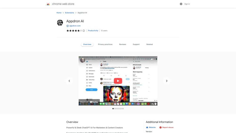 Appdron ChatGPT – Become A Marketing God