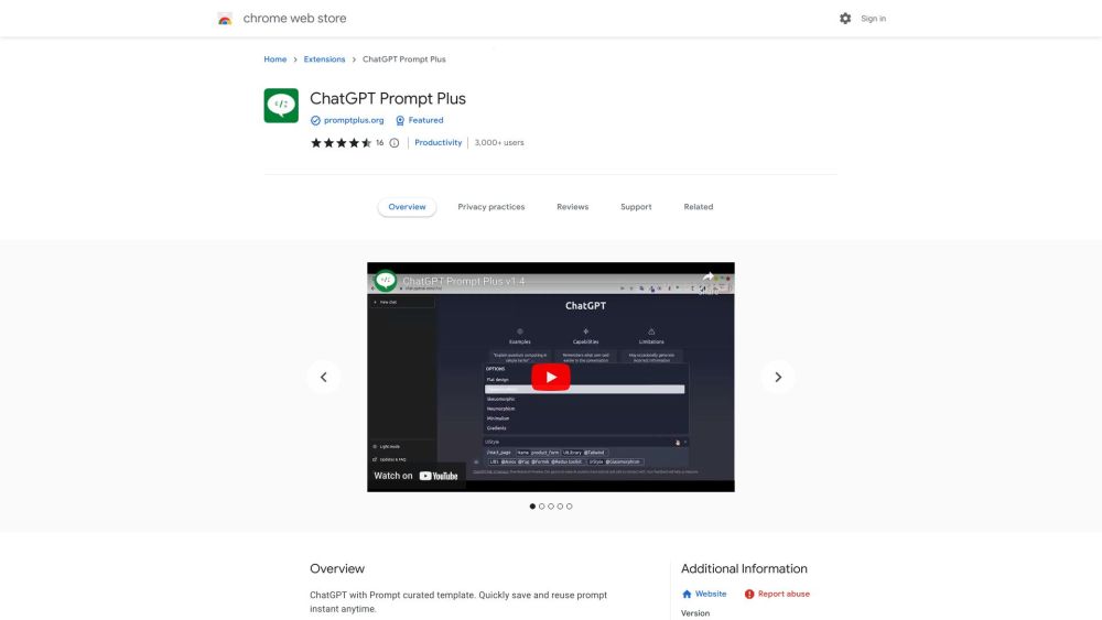 Chatgpt Prompt plus