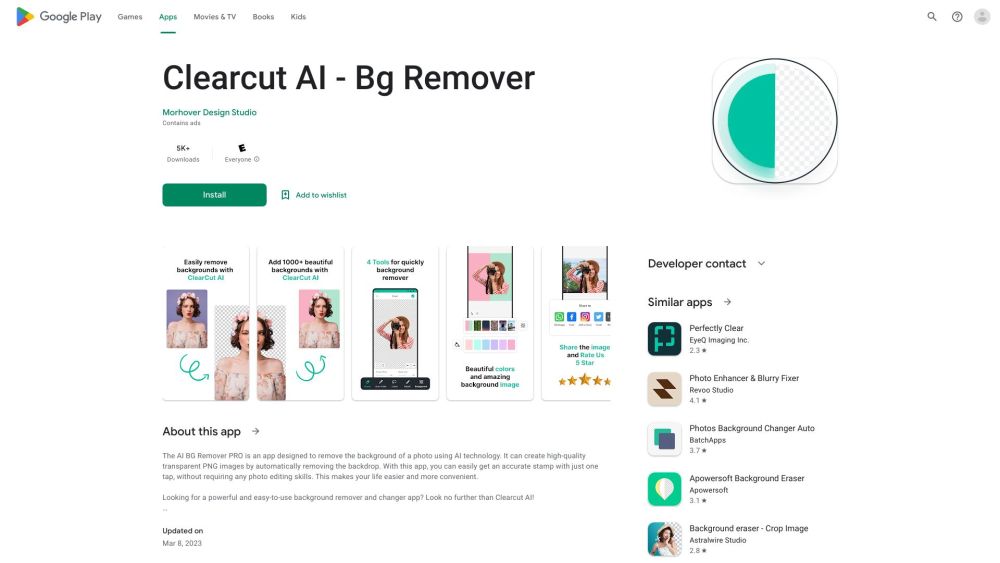 Clearcut AI – Bg Remover