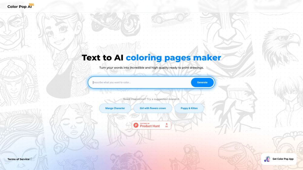 Color Pop – Coloring powered by AI
