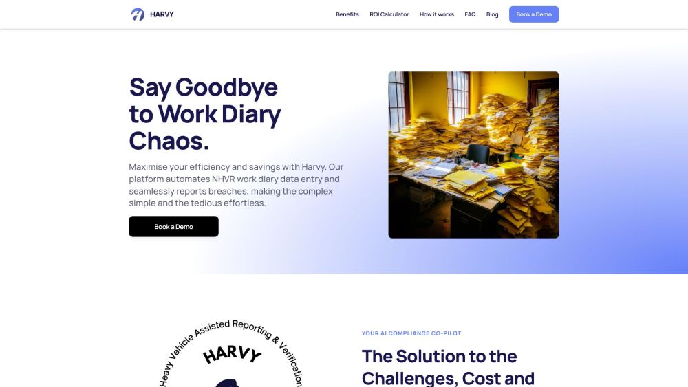 Harvy AI Compliance Co-Pilot