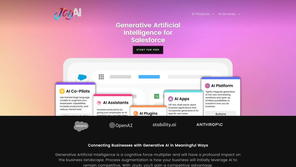 JoyAI – Generative AI for Salesforce