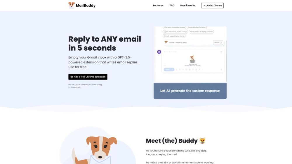 MailBuddy – ChatGPT AI Email Assistant