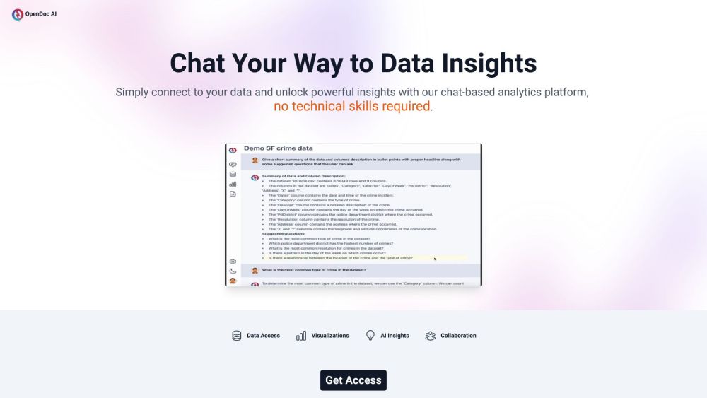 OpenDoc AI – DataIQ