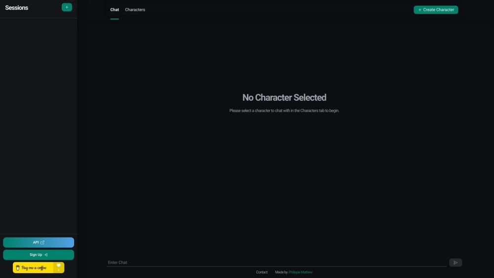 OptiTalk – Character Creation Service