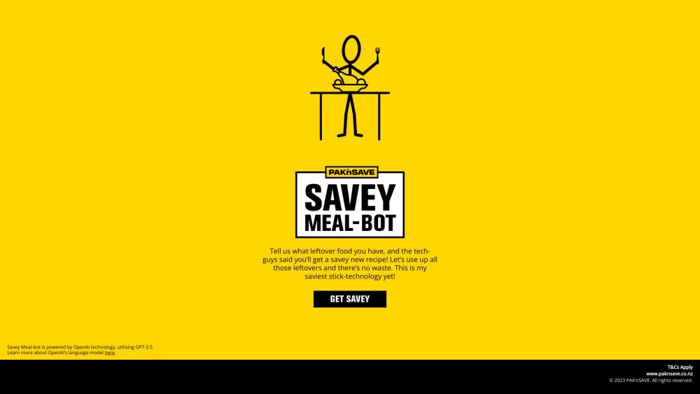 Savey Meal-Bot
