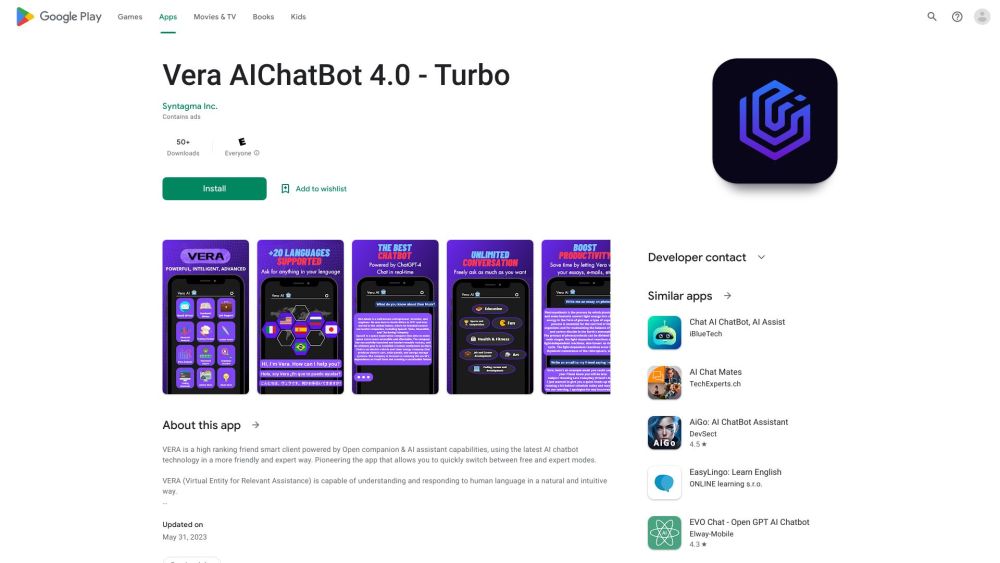 Vera AIChatBot 4.0 – Turbo